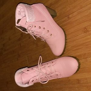 Pink Boots